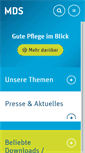 Mobile Screenshot of mds-ev.de